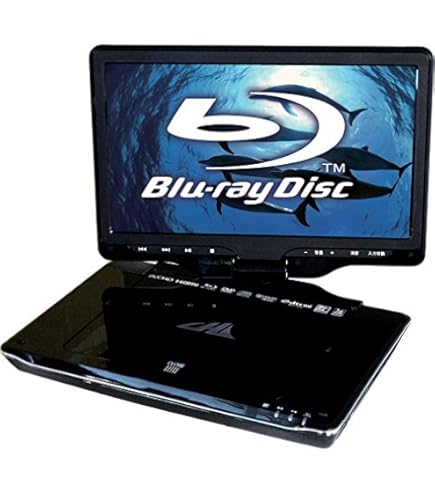 Amazon | アグレクション SU-10FPB 10インチ ポータブルブルーレイ