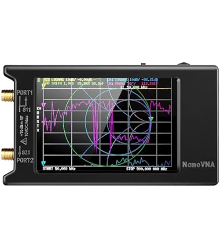 Amazon.co.jp: NanoVNA-F V2 ベクトルネットワークアナライザ、4.3
