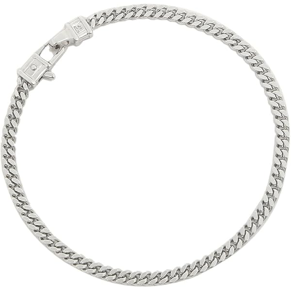 Amazon.co.jp: Tomwood Venetian Bracelet Single M Silver Chain