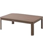 Amazon | [山善] こたつ テーブル 幅105cm×奥行70cm 長方形 中間入切