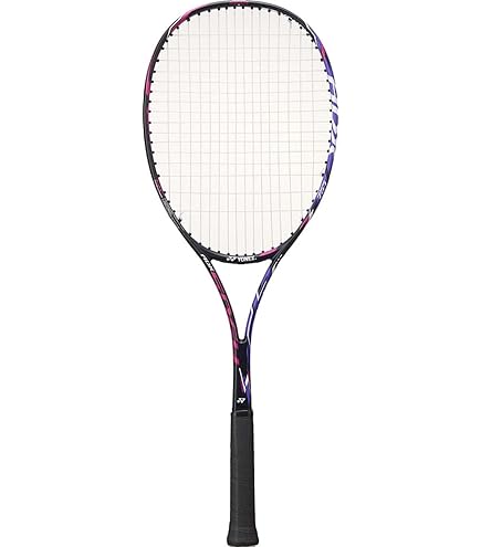 ネクシーガ80s UL1 軟式用テニスラケット 黒/紫 236g ネクシーガ80s