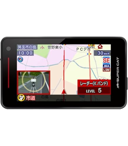 Amazon.co.jp: YUPITERU ユピテル SUPER CAT レーザー＆レーダー探知機