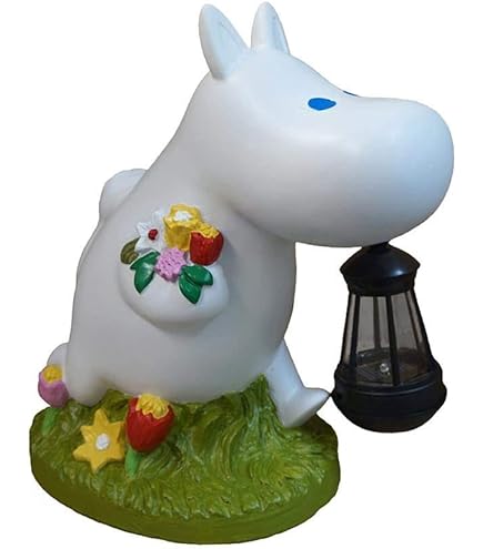 Amazon | MOOMIN ソーラーランタン スナフキン KC-5108 | 置物ライト