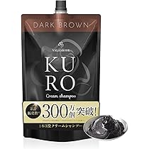 Amazon.co.jp: VALANROSE KURO Cream Shampoo 14.1 oz (400 g) Dark