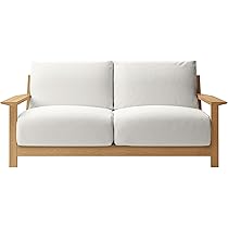 Amazon｜無印良品 ソファ本体 幅178.5×奥行96×高さ82.5cm 木製フレーム