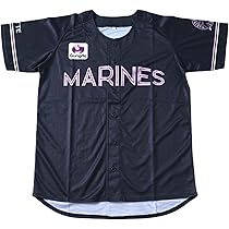 Amazon | 千葉ロッテ マリーンズ ユニフォーム BSW 2021 初代 ブラック