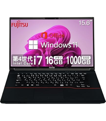 Amazon.co.jp: 【整備済み品】 富士通 ノートパソコン FMVシリーズ