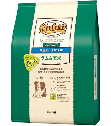 Amazon.co.jp: Nutro ナチュラルチョイス 中型犬~大型犬用 成犬用 ラム