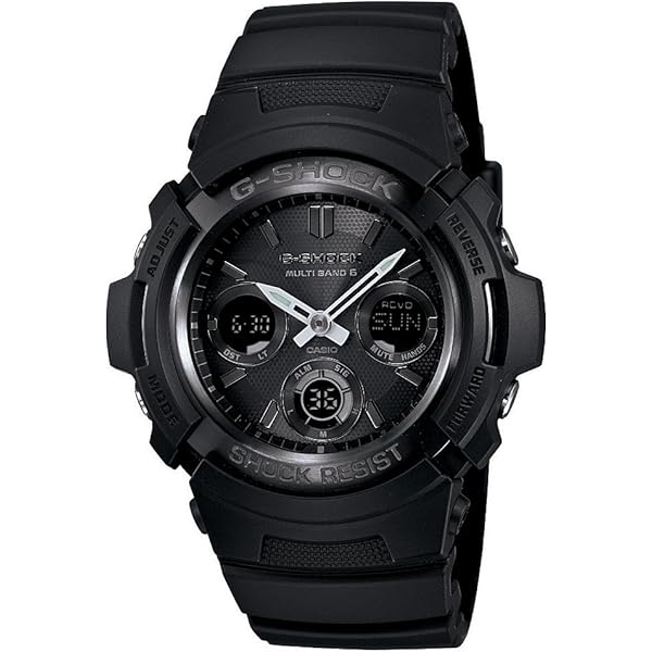 Amazon.co.jp: CASIO カシオ/G-SHOCK ジーショック GAW-100B-1A 電波
