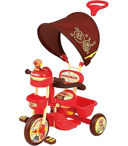 Amazon.co.jp: おでかけ三輪車 わくわくアンパンマンごう ピースII