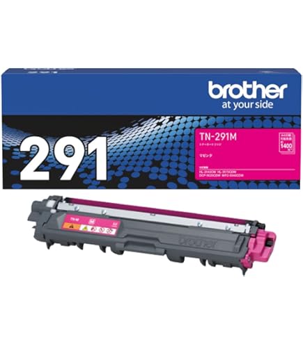 Amazon.co.jp: ブラザー トナーカートリッジTN-291 4色セット 純正品