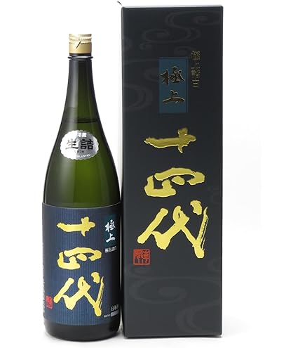 Amazon.co.jp: 十四代 槽垂れ 純米吟醸 無濾過1800ml 高木酒造 : 食品