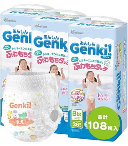 Amazon.co.jp: 【パンツ BIGより大きいサイズ】 ネピアGENKI