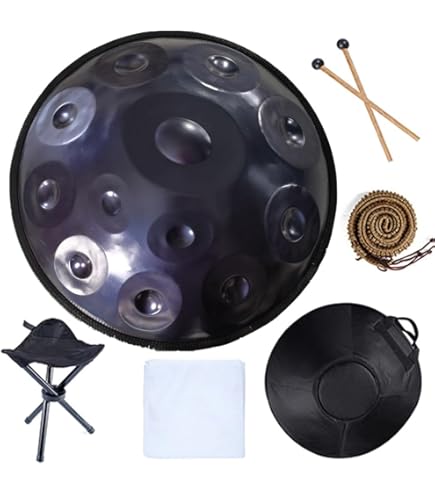 Amazon | ハンドパンドラム楽器 ハンドパン楽器 ハンドパンドラム