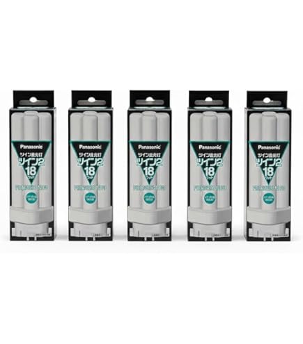 Amazon.co.jp : パナソニック 10個セット コンパクト形蛍光灯 《ツイン