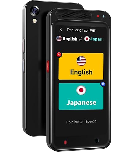 Amazon.co.jp: AUTOOSE Z2 翻訳機 音声翻訳機【SIM不要/追加料金不要