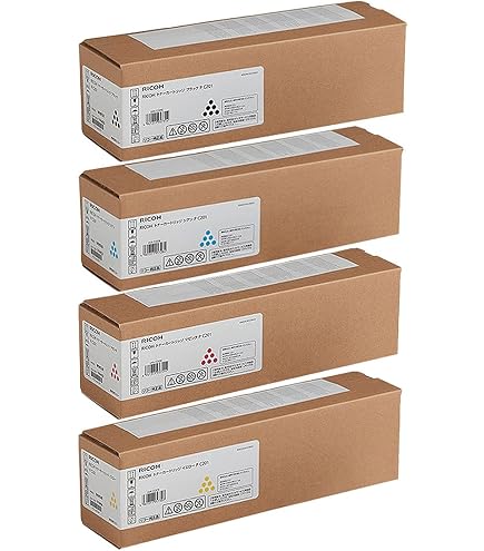 Amazon.co.jp: リコー SPトナーカートリッジC200 4色セット 純正品