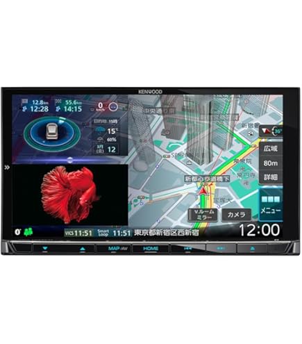 Amazon.co.jp: 彩速ナビ MDV-D408BT (インダッシュ) : 車＆バイク