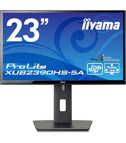 Amazon.co.jp: iiyama 23型ウルトラスリムラインフルHD液晶 (昇降