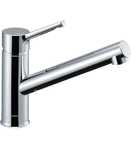 Amazon | LIXIL(リクシル) INAX シングルレバー混合水栓 シルバー SF