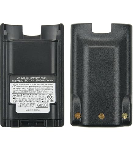 Amazon | 八重洲無線(スタンダード) 純正バッテリー FNB-V87LIA 2個