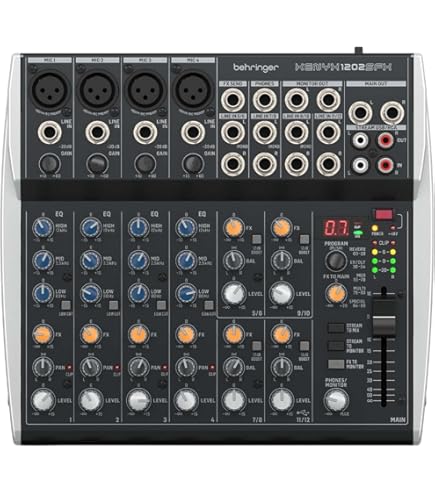 Amazon | BEHRINGER XENYX QX1202USB | ミキサー | 楽器・音響機器