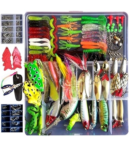 Amazon.co.jp: ワーム バス釣 ルアー 275個 セット ワーム色々・ハード