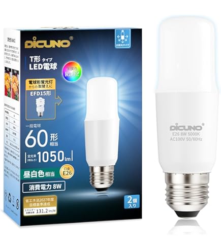 Amazon | 東芝 ネオボールZ 電球形蛍光ランプ 電球60ワットタイプ