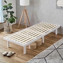 Amazon｜ネルコンシェルジュ バノン すのこベッド セミシングル ベッド