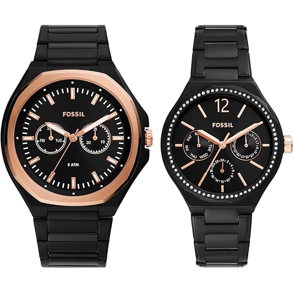 Amazon.co.jp: Fossil メンズ BANNON マルチファンクション ステンレス