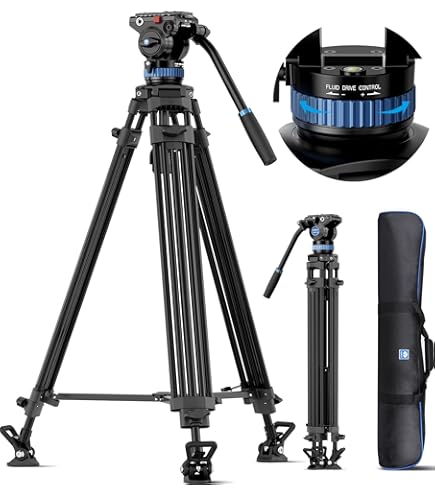 Amazon | Navitech 軽量アルミニウム三脚 Sony FDR-AX700 4K HDRビデオ