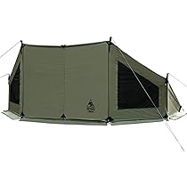 Amazon | OneTigris ROC SHIELD パップテント TC軍幕 2人用 変形自在な