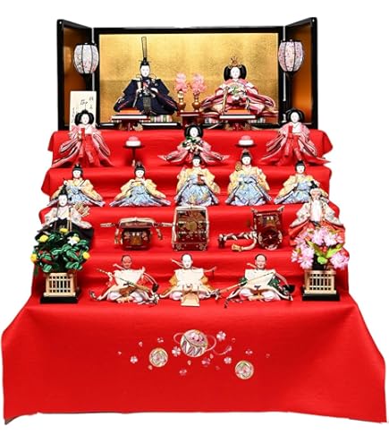 Amazon | 吉徳 ハローキティ 雪洞付き雛人形 183020 | 段飾り | おもちゃ