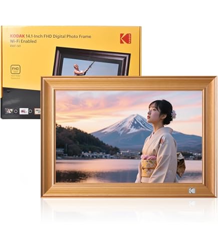 Amazon | THOMSON デジタルフォトフレーム 15.6インチ 1920×1080 WiFi