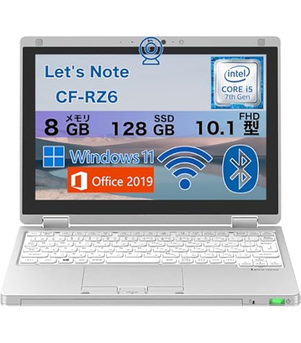 Amazon.co.jp: 【整備済み品】超軽量2in1モデルPanasonic ノートPC Let
