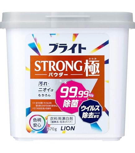 Amazon | ブライトSTRONG 衣類の爽快シャワー 洗濯洗剤 部分用 本体