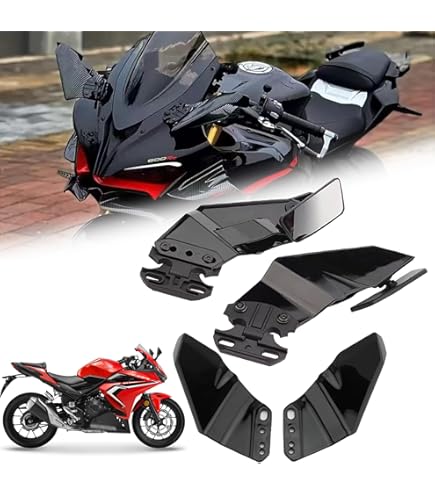 Amazon | TCKMOTO CNC 回転式ステルスミラー リアビューミラー ホンダ