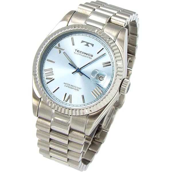Amazon.co.jp: [テクノス]TECHNOS 腕時計 デイト T6C10SI : ファッション