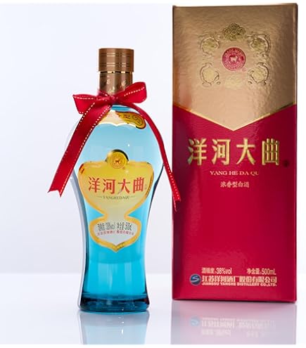 Amazon.co.jp: 夢之藍 M6+ 52度 550ml □洋河大曲の幻の白酒15年熟成品