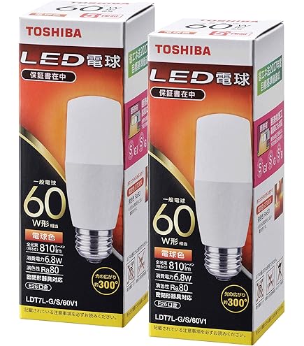 Amazon | TOSHIBA ネオボールZ D形 60Wタイプ 口金直径17mm 電球色
