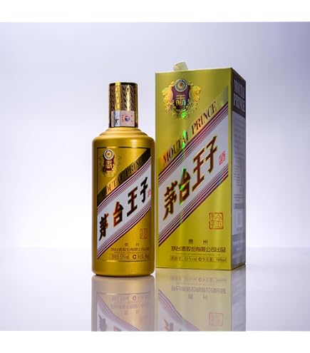 Amazon.co.jp: 茅台王子酒 (金王子) 53度 500ml 正規品 : 食品・飲料・お酒