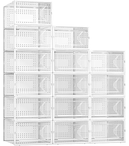 Amazon.co.jp: 【 コストコ 】AG BOX クリアシューボックス4個セット