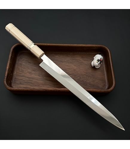 Amazon | 【柳刃包丁 9寸】V金10号 鋼材 刺身包丁 真空焼き入れ