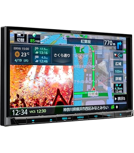 Amazon.co.jp: MDV-D310 ケンウッド ワンセグナビ 7インチ 180mm