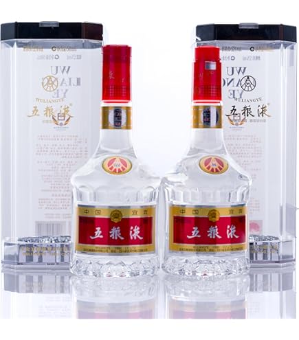 Amazon.co.jp: 五粮液 (ごりょうえき) 透明瓶 52度 500ml : 食品・飲料