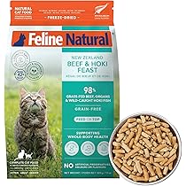 Amazon | フィーラインナチュラル フリーズドライ キャットフード ラム