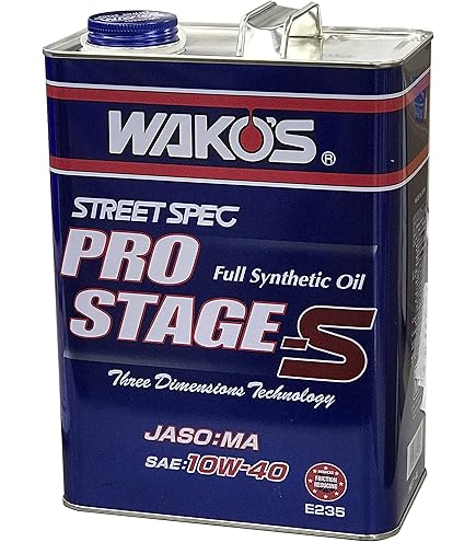 Amazon.co.jp: Wako's 4CR-40 Fuosiar 5W40 Racing Spec Engine Oil 4L