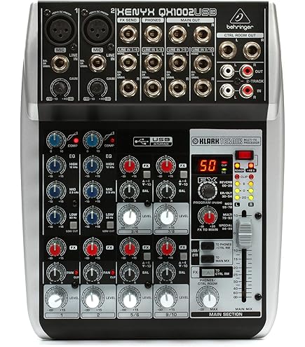 Amazon | BEHRINGER ベリンガー Q802USB ミキサー | コンデンサ | 楽器