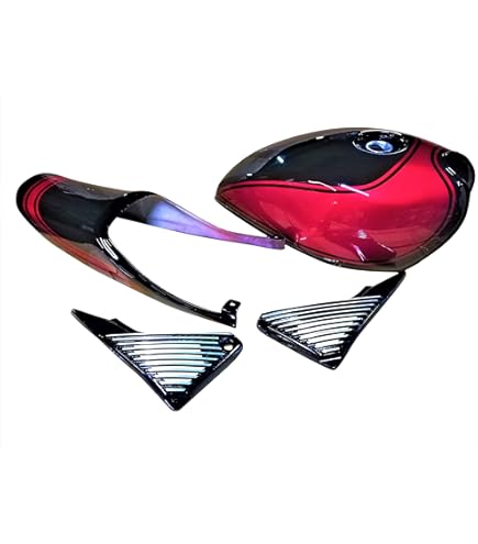 Amazon | CHERRY 【566】Z400FX リプレイス外装セット レッド タンク