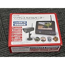 Amazon.co.jp: エルパ(ELPA) ワイヤレス防犯カメラ モニターセット